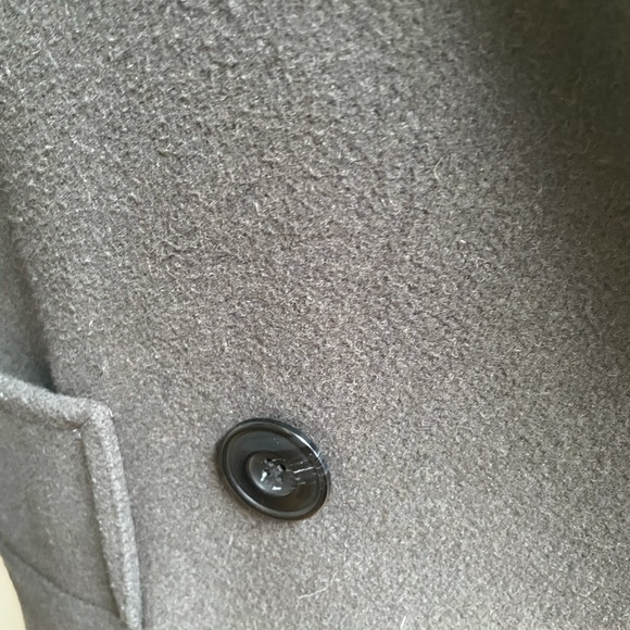 Uniqlo U Lemaire Wool Blend Pea Coat S Excellent - Picture 5 of 9